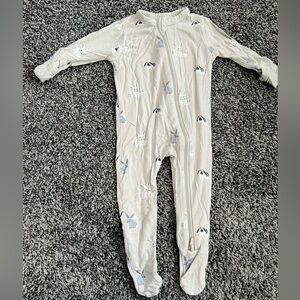 Kyte Baby Bunny Zippered Footie